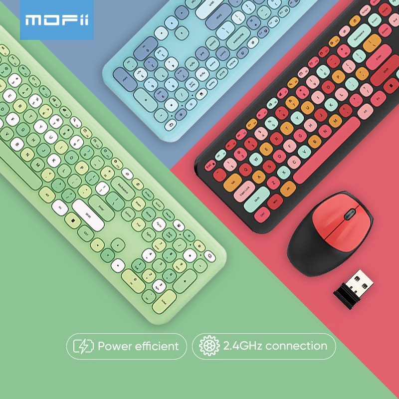 MOFii Keyboard Mouse Set 2.4G Wireless
